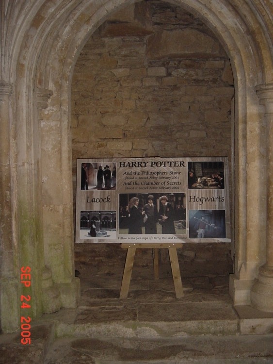 A picture of Lacock Abbey