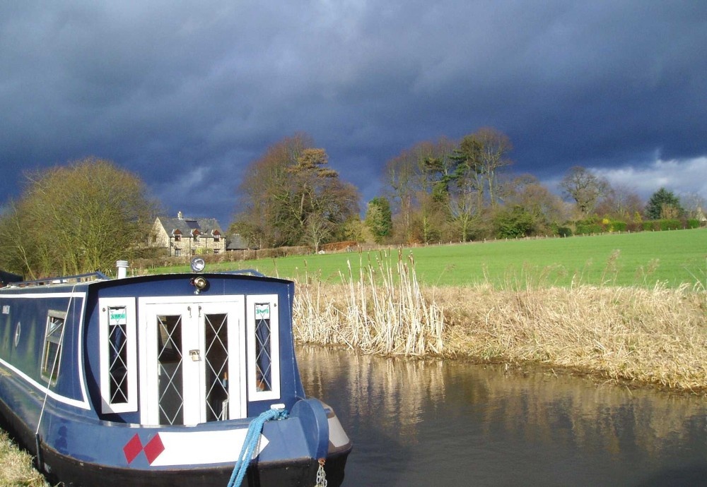 Oxford Canal at Lower Heyford, Oxon.