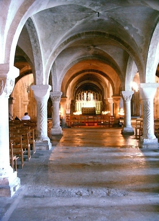Canterbury Cathedral crypt