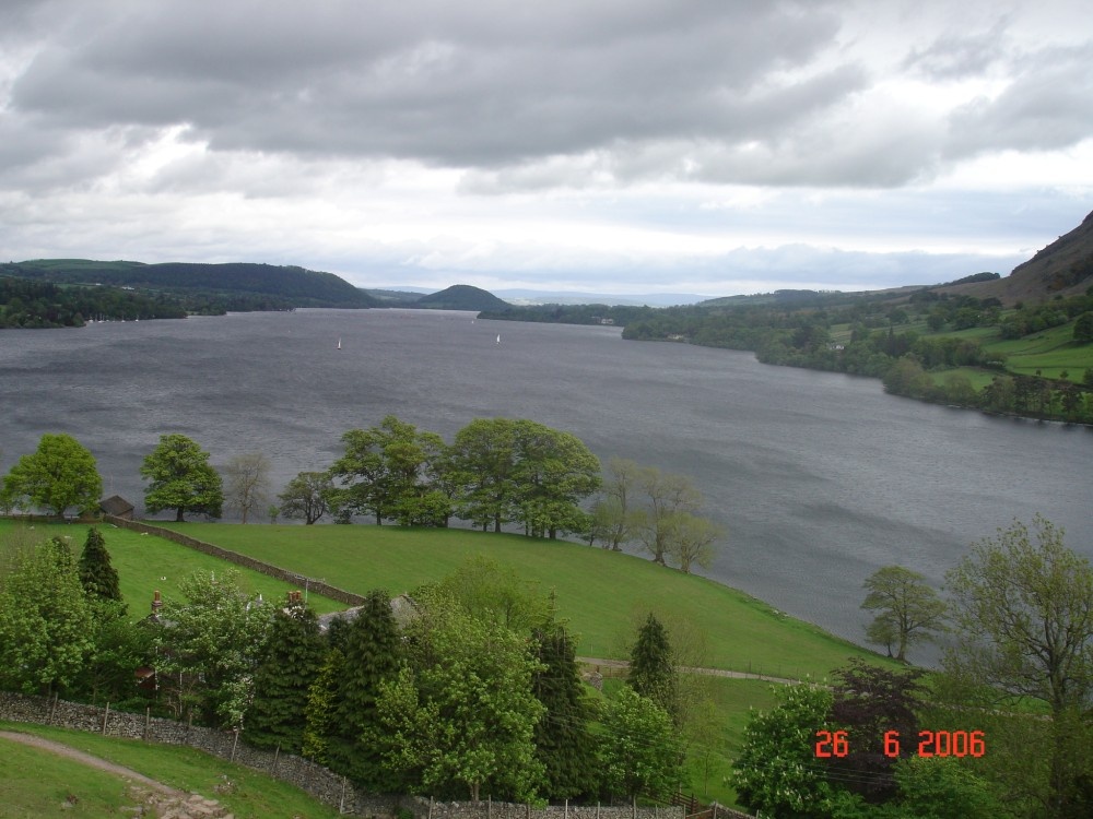 Picture of the Lake before a rain shower.
Picture taken in The Lake District