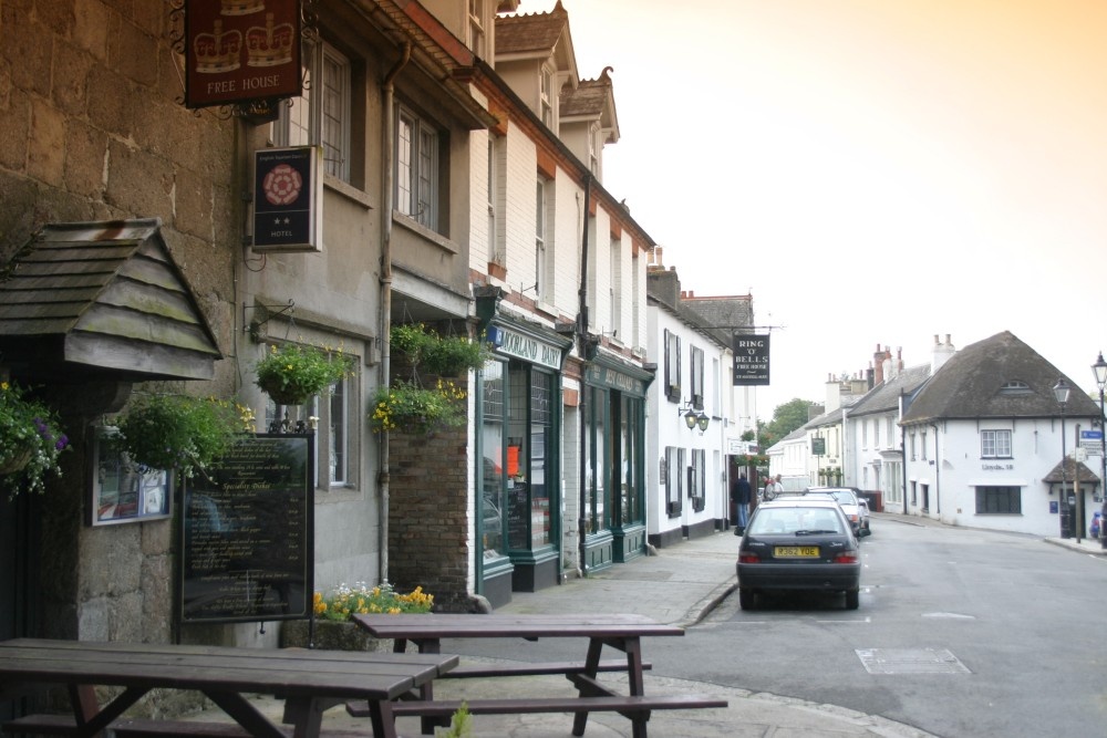 Chagford, Devon. The Three Crowns Hotel