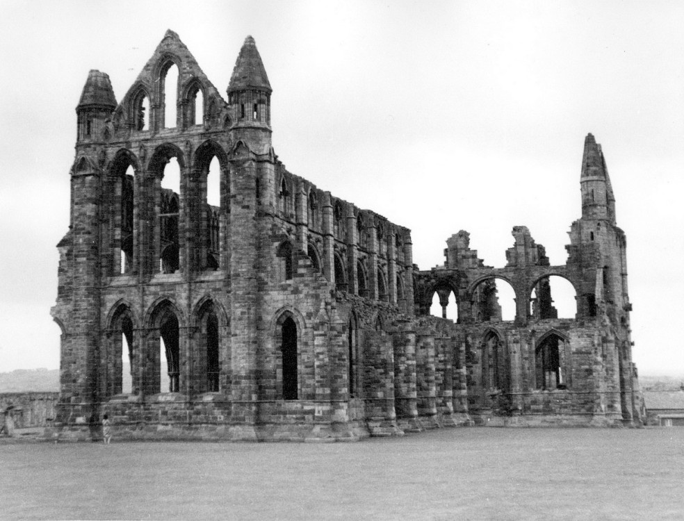 Whitby Abbey taken in 1963