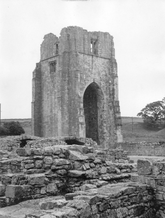 Shap Abbey, near the village of Shap in Cumbria, taken in 1963