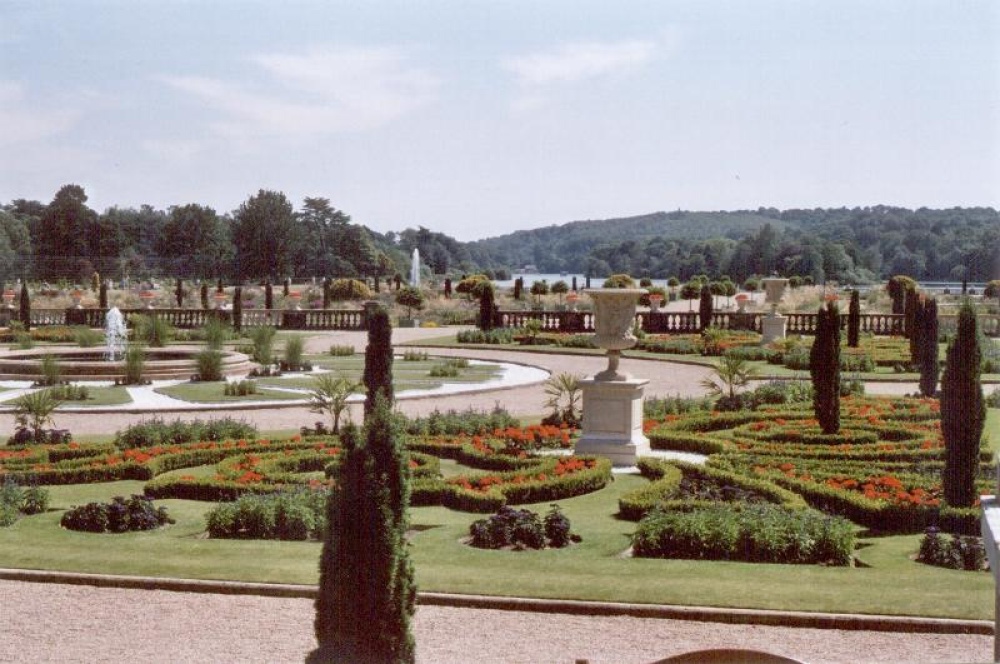 Trentham Gardens, Summer 2006.  Following the extensive restoration of the Italian Gardens
