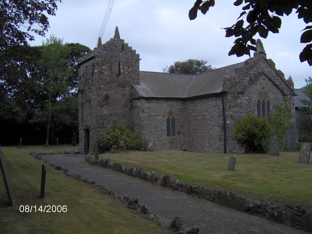 Photograph of Llanrhian Church - St Rhian near crossroads to Porthgain/St Davids.