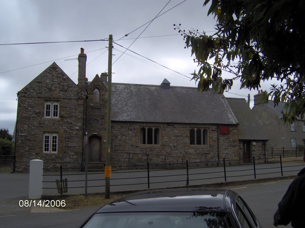Photograph of Llanrhian Church Hall/School - Opposite St Rhian on crossroads to Porthgain/St Davids.