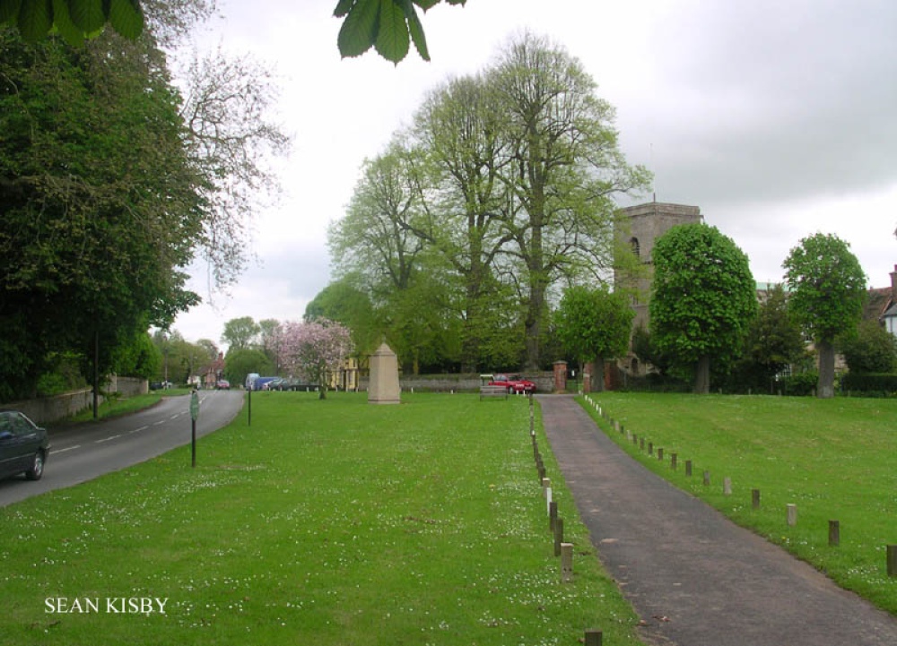 Sutton Courtenay Village Green, Oxfordshire. (Spring 2005)