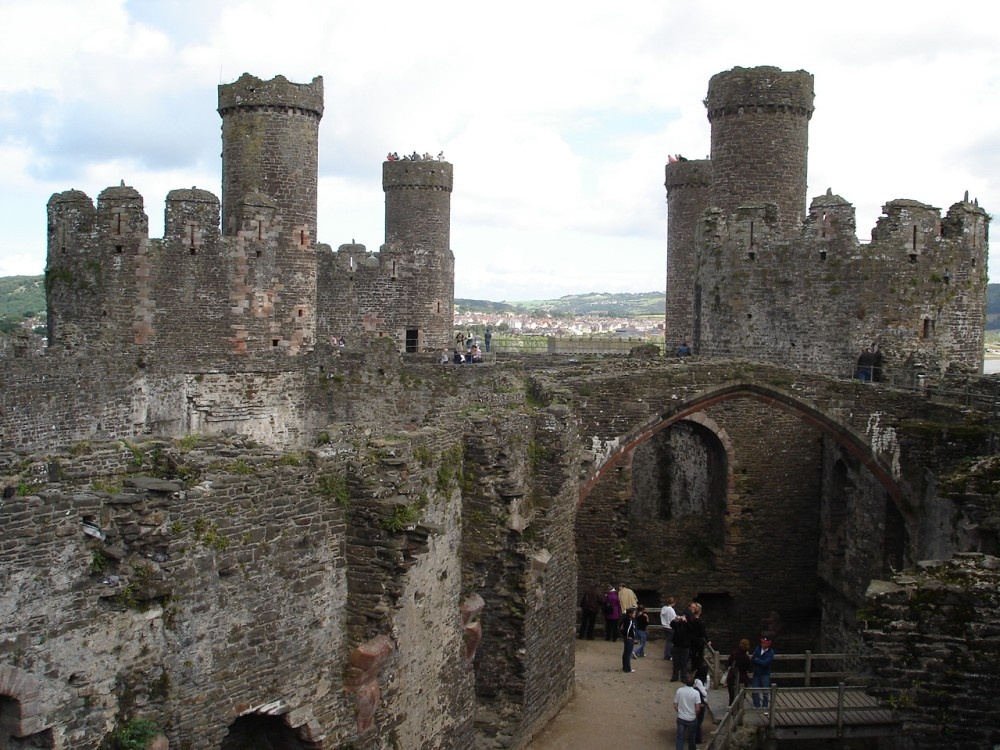 Conwy Castle. Conwy, North Wales.