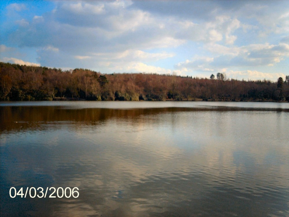 Campbells lake, long view, tilgate park, tilgate, crawley, west sussex
