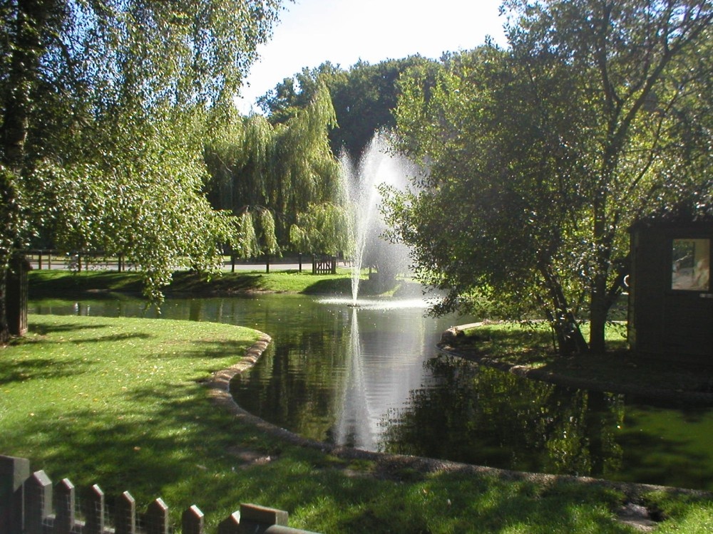 Photograph of The entrance to Marwell Zoo in Hampshire.