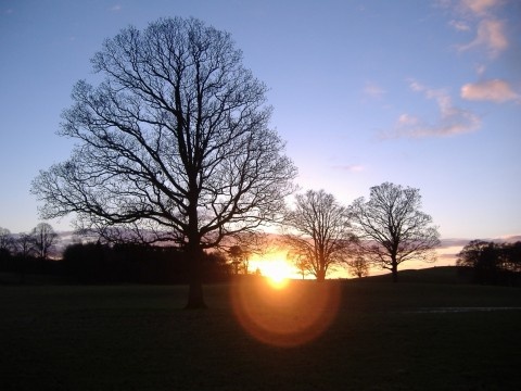Photograph of Sunset at Capernwray Farm, Lancashire