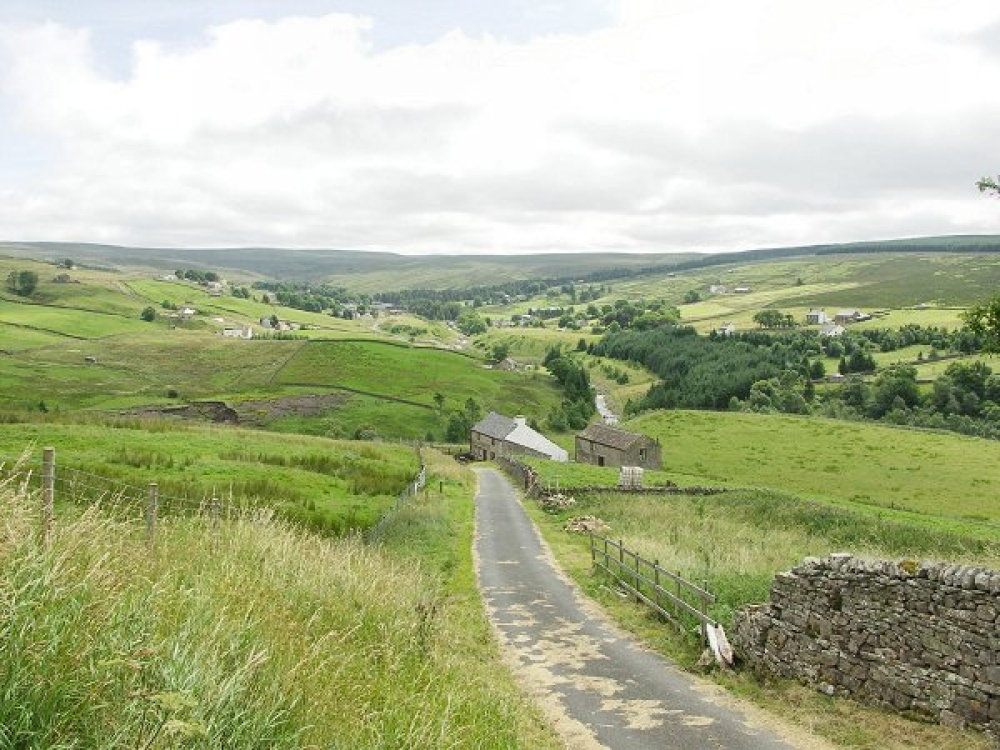 Photograph of Nent Valley, Nenthead, Cumbria.