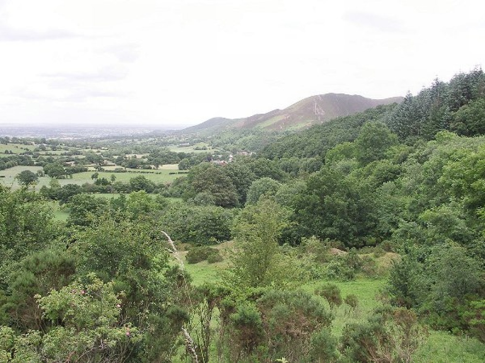 View out over Stiperstones, Shropshire