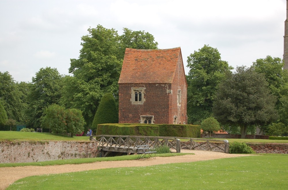 The Old Gate House at Tattershall Castle in Lincolnshire