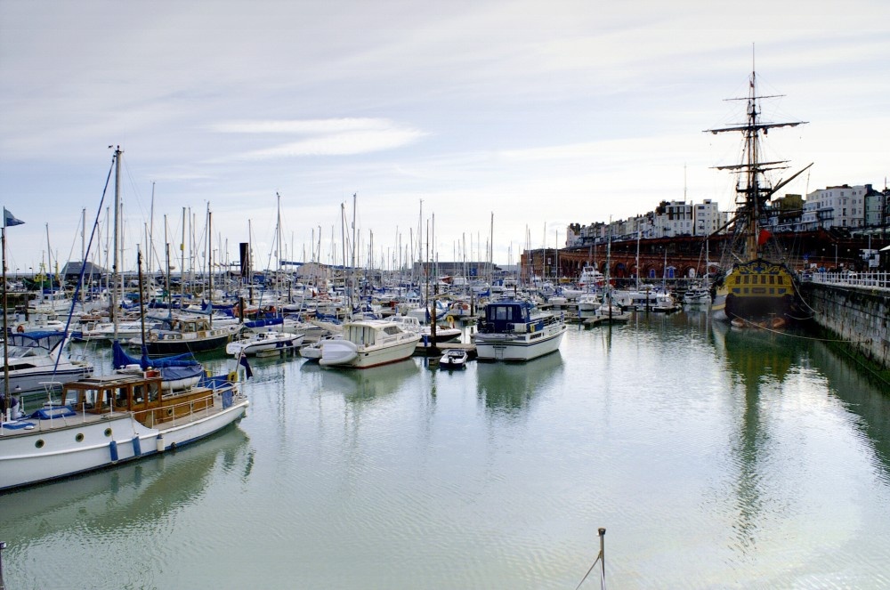 Ramsgate Harbour. Kent. April 2006