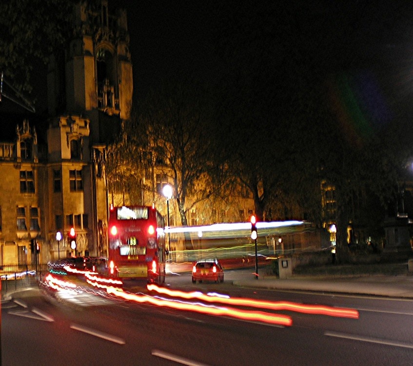 Westminster at night