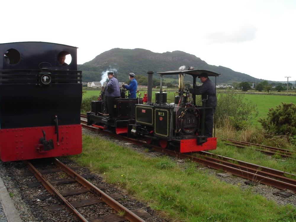 A picture of the Welsh Highland Railway, porthmadog, North Wales.