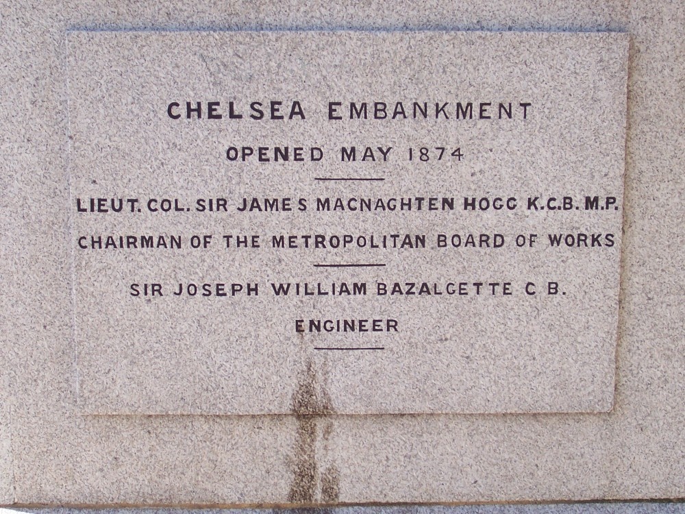Photograph of Chelsea Embankment