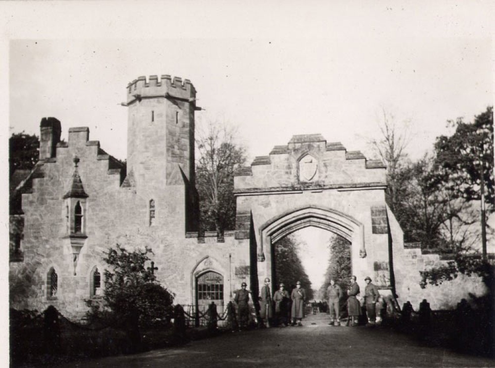 Cholmondeley Castle. A soldiers view in 1940. Tim Croft. photo by Tim Croft