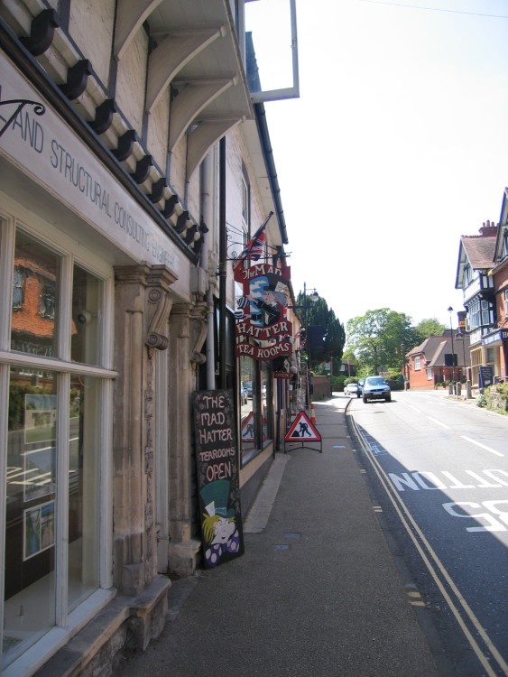 Lyndhurst, Hampshire. The Mad Hatter Tea Rooms