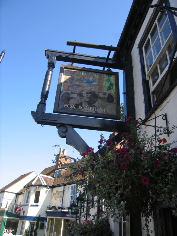 Fox & Hounds Pub, in Lyndhurst, Hampshire