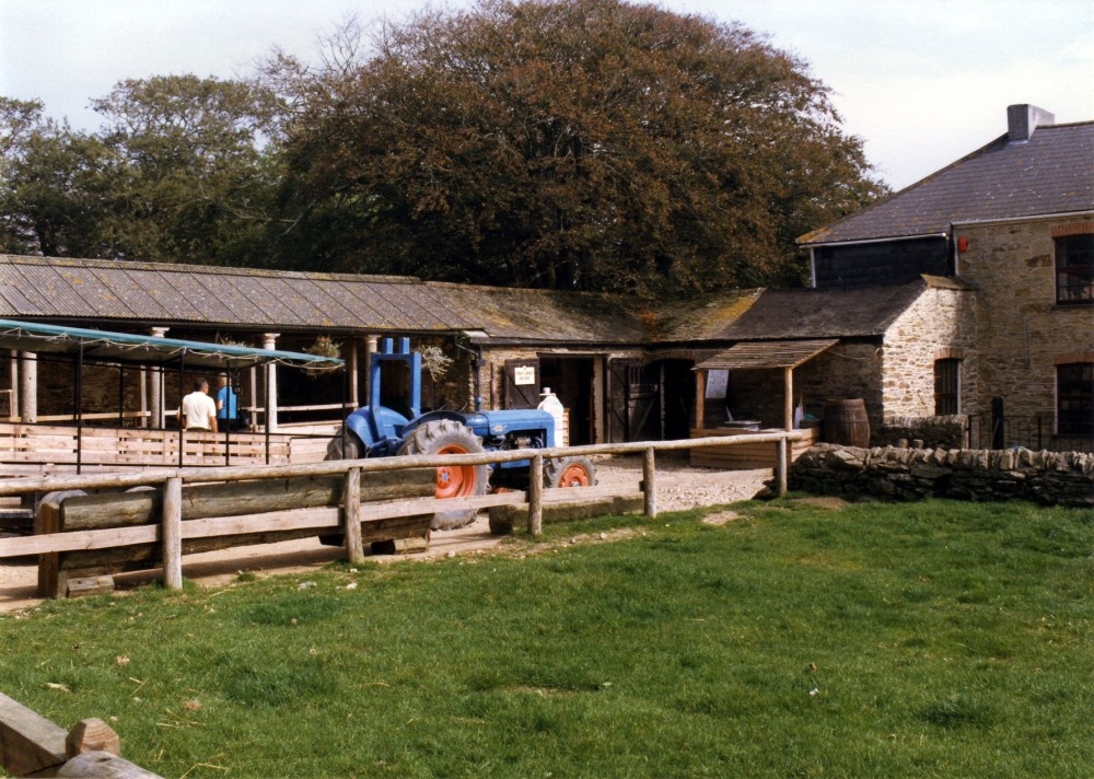 Callestock Cider Farm, Penhallow, Cornwall. 1996. photo by Peter Evans