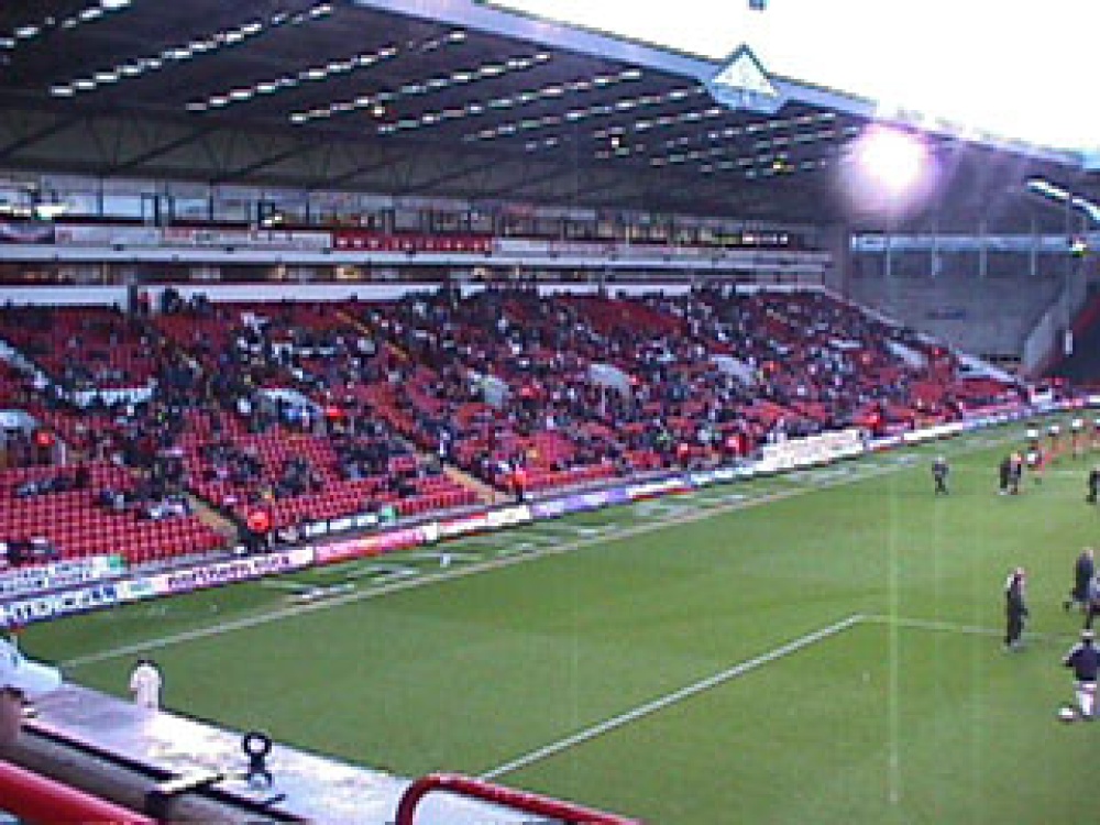 Bramall lane, Sheffield. The familly enclosure stand now called the capital one stand photo by Brad Marshall
