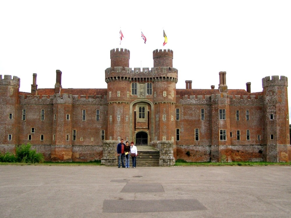 Photograph of Herstmonceux - frontal view (East Sussex)