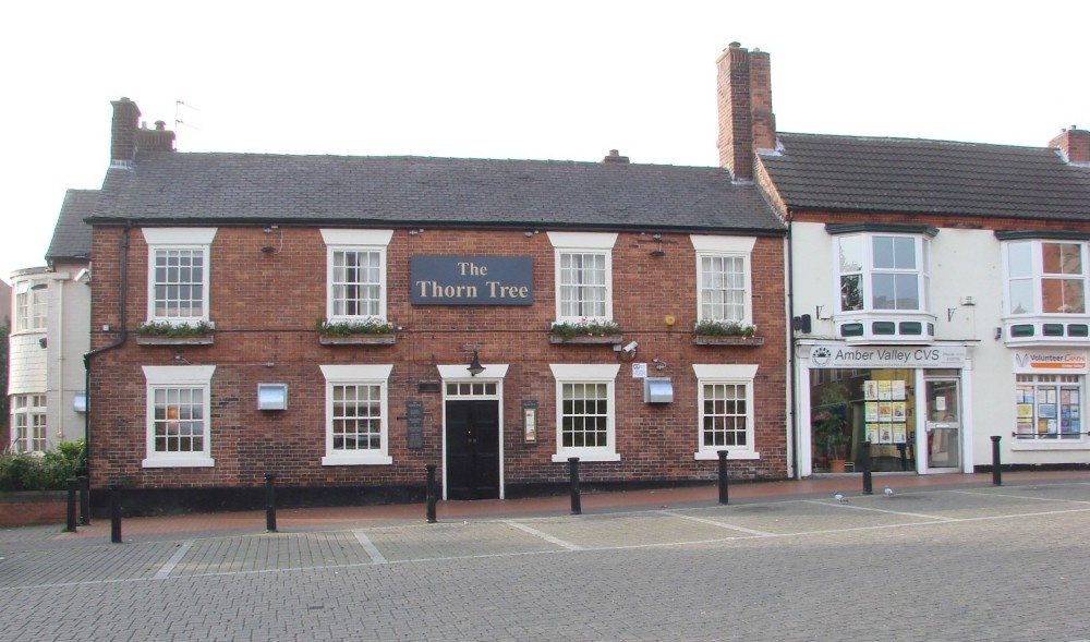 The Thorn Tree at Ripley, Derbyshire.