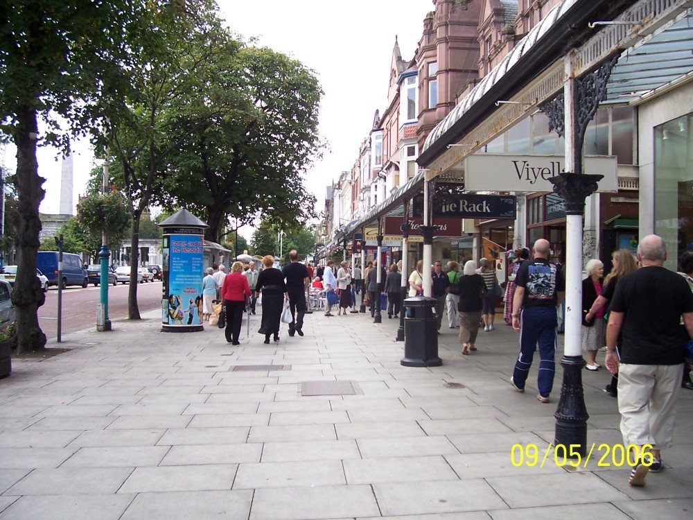 Lord Street, in Southport, good for shopping