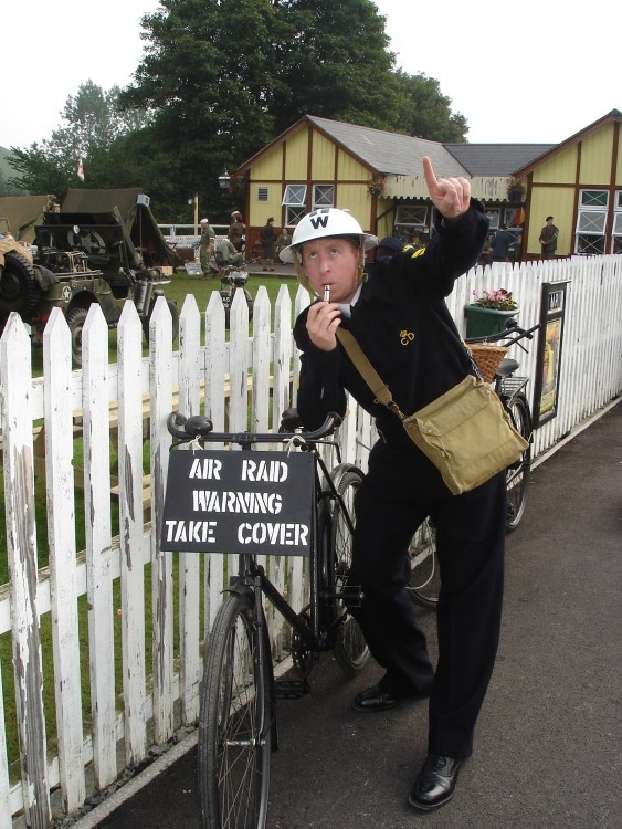 A WW2 Event at Embsay and Bolton Abbey Railway, North Yorkshire.