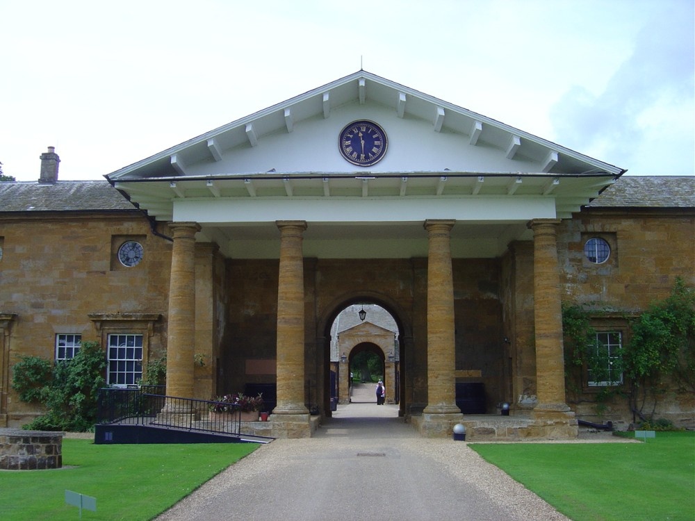 The stables of Althorp House near Northampton, Northamptonshire