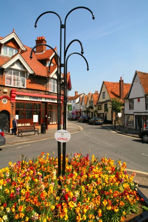 Corner of The Square and Bath Street, Abingdon, Oxfordshire.