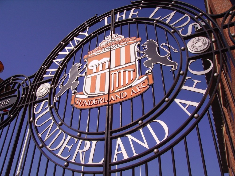 The Murray Gates, The Sunderland Stadium of light, Sunderland, tyne & WEAR
