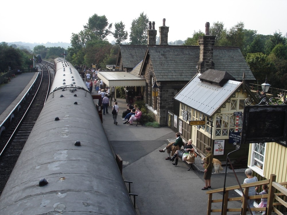 A picture of Embsay and Bolton Abbey Steam Railway, North Yorkshire.