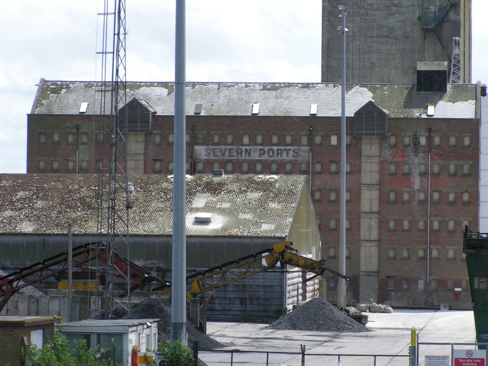 Seen better days... Sharpness docks, Gloucestershire