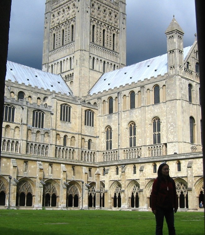 Cloisters, Norwich Cathedral, Norfolk
