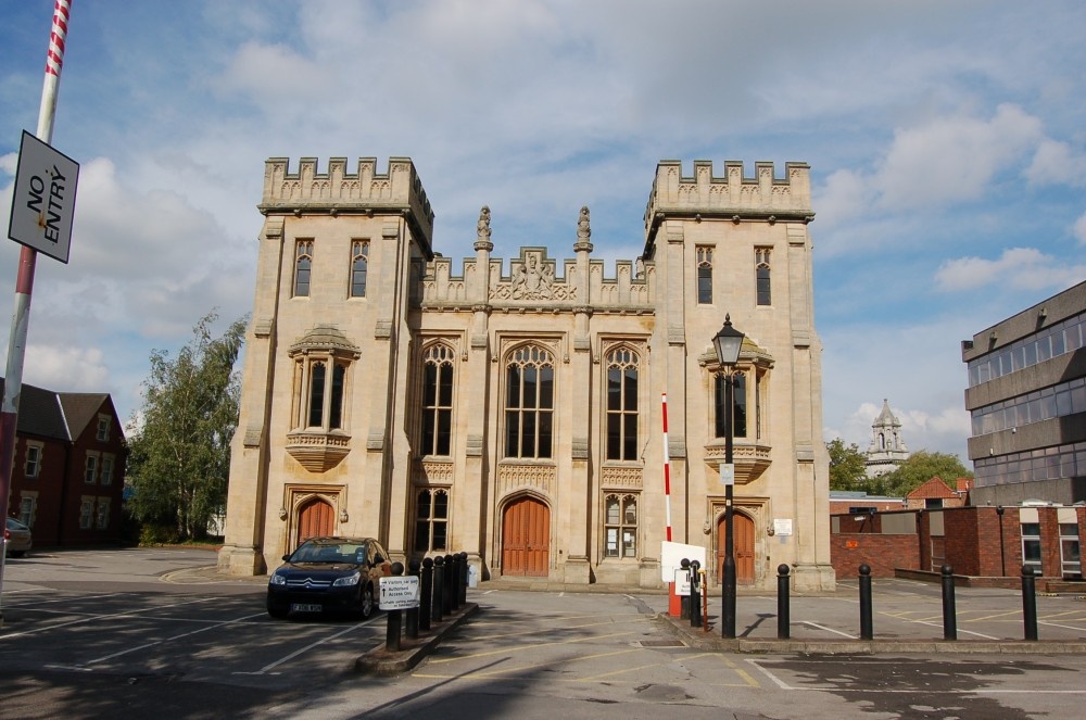Photograph of This is a picture of Boston's Old Magistrates Court