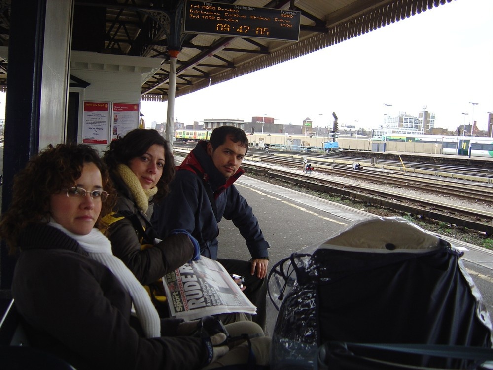 Photograph of Clapham Junction, the busiest station in the country (and possibly in the world)