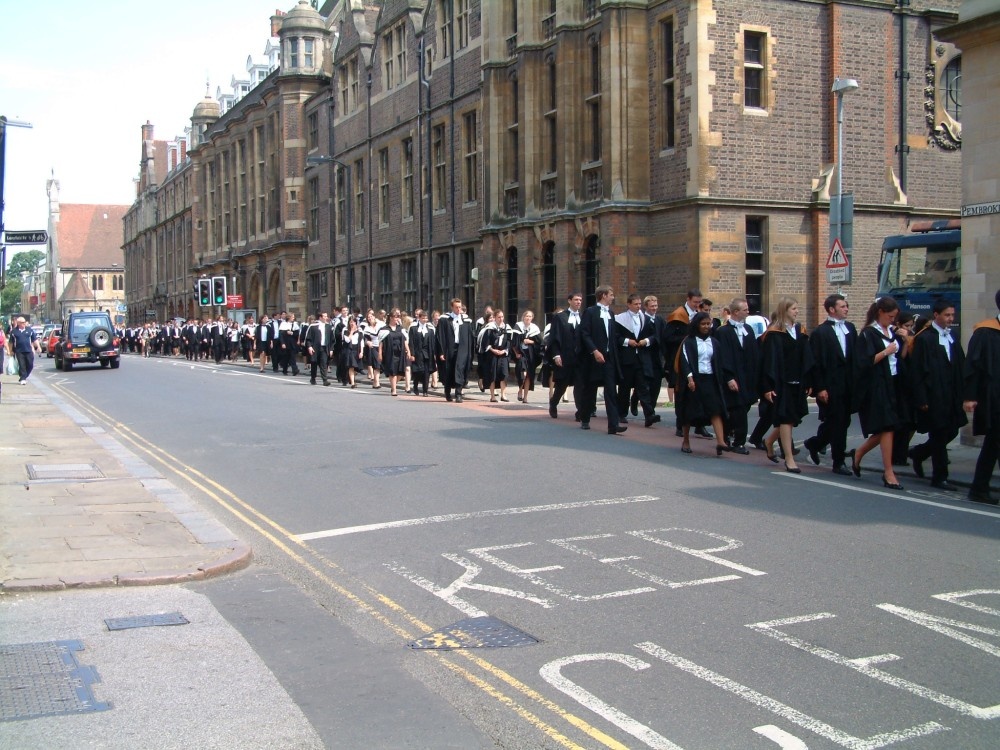 Graduation Parade, Cambridge