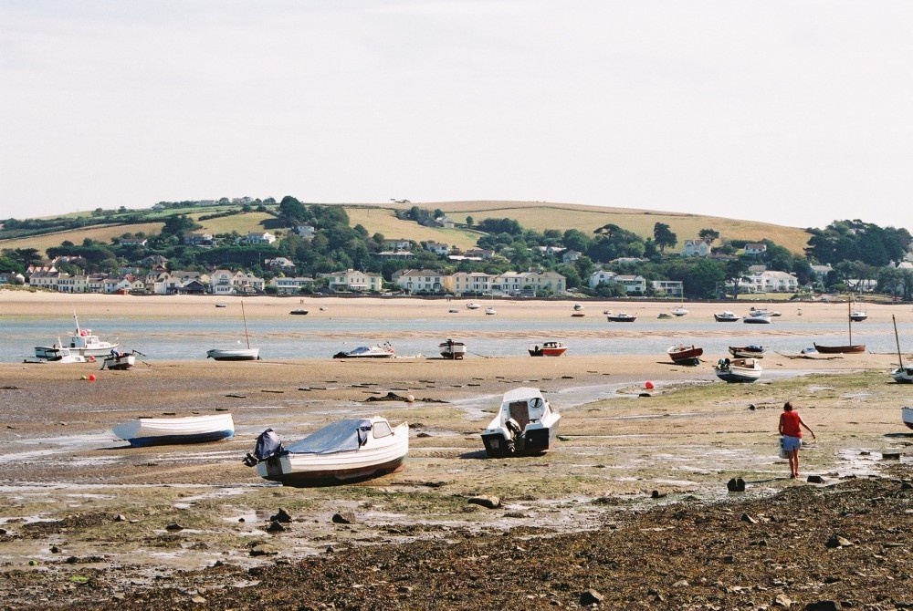 Photograph of West Appledore, Devon, at low tide (Sept 06)
