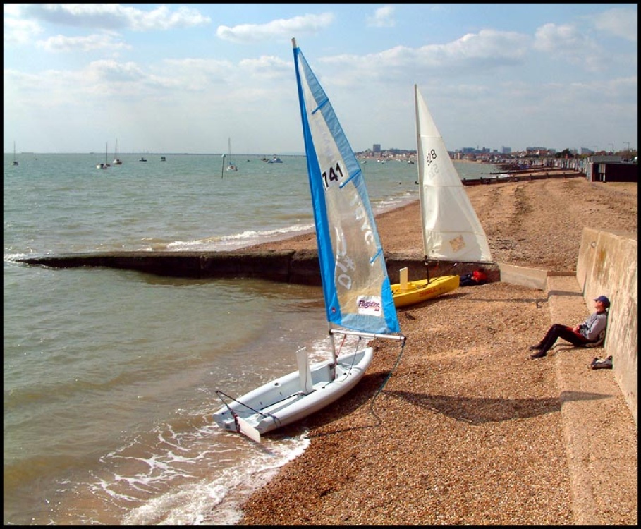 Photograph of Sea front at Shoeburyness, Essex