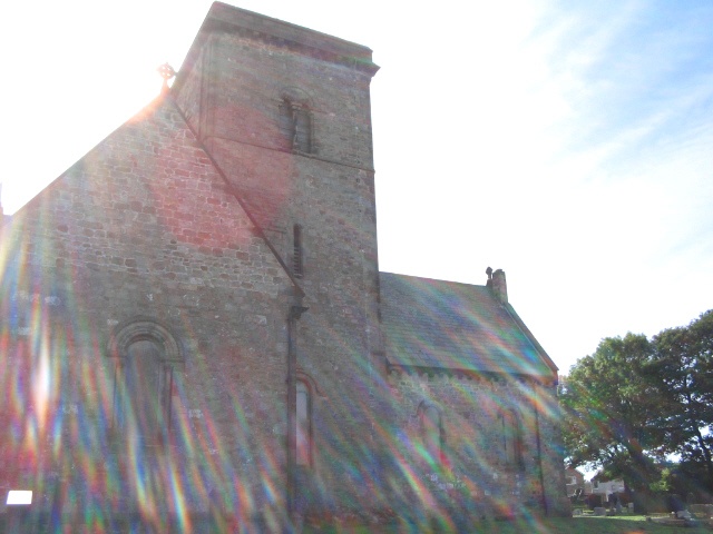 Photograph of St John the evangelist church. Kirk Merrington, County Durham