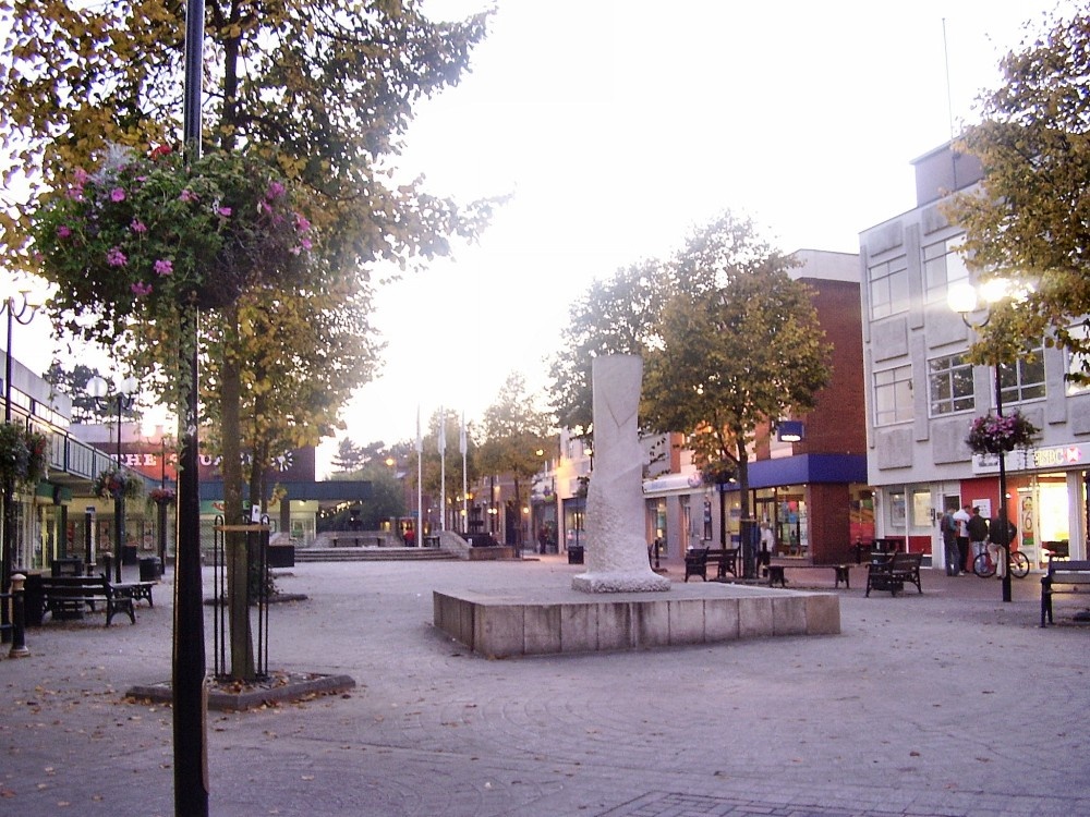 Beeston square Beeston, Nottinghamshire.