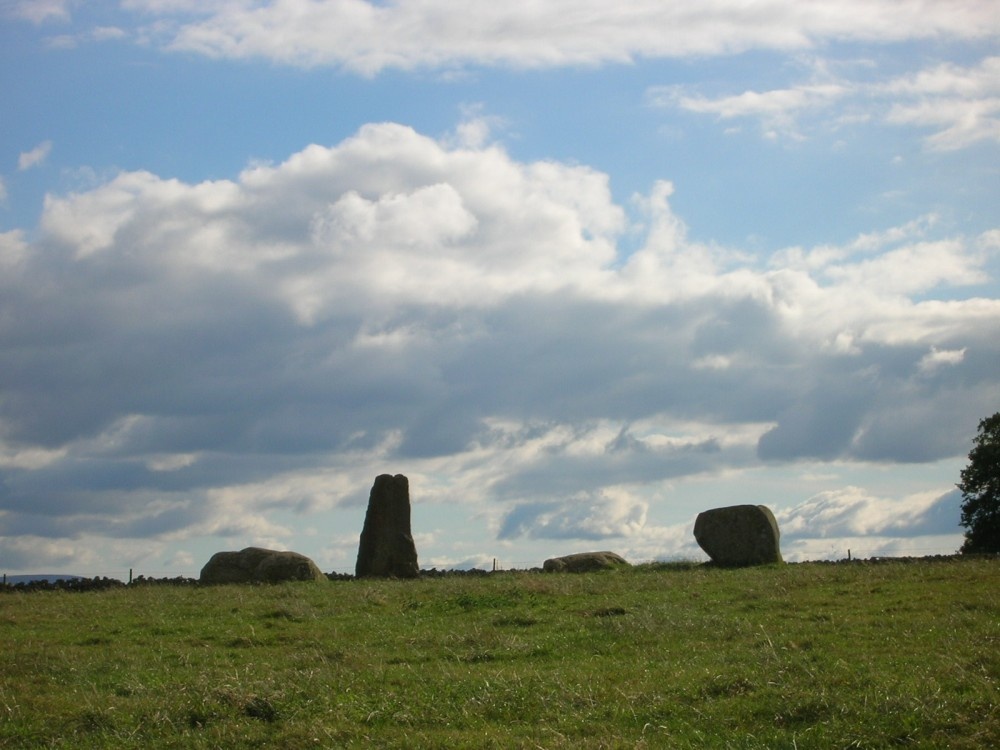 Long Meg & her Daughters (Maughanby Circle)- near Penrith, Cumbria photo by Erika