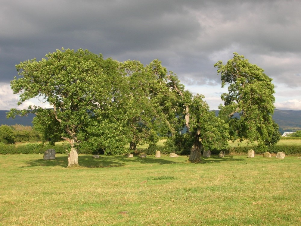 Long Meg & her Daughters (Maughanby Circle)- near Penrith, Cumbria photo by Erika
