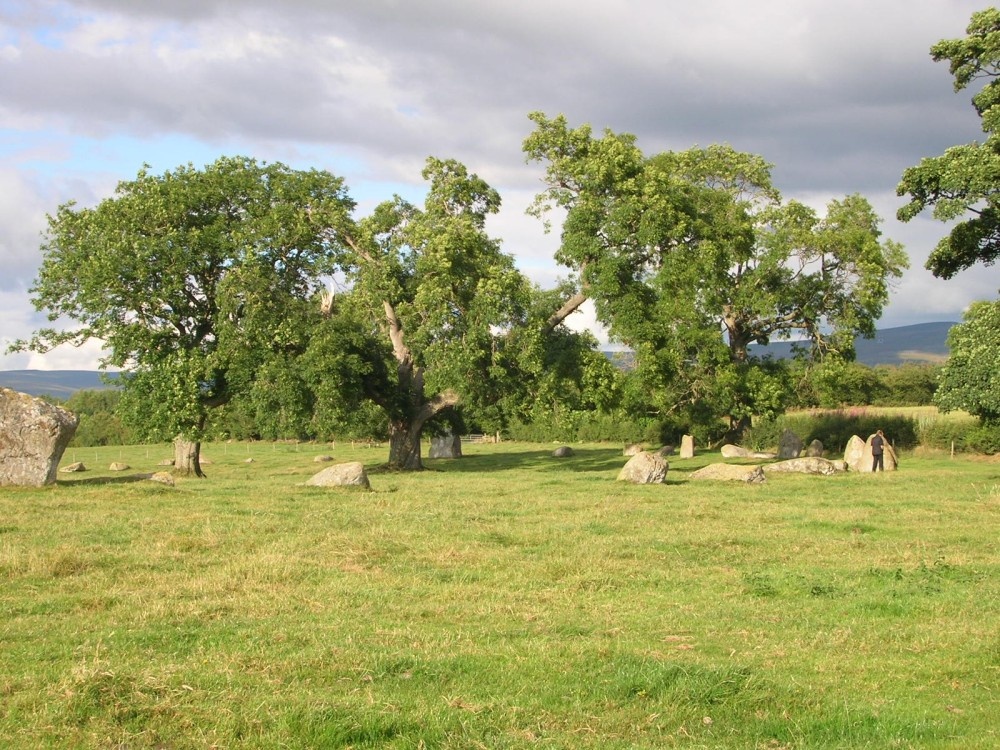 Long Meg & her Daughters (Maughanby Circle)- near Penrith, Cumbria photo by Erika