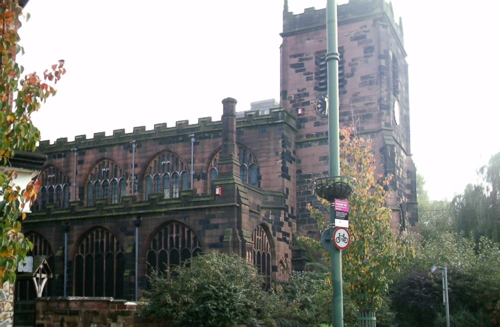 The main Church of England church in Eccles, Greater Manchester