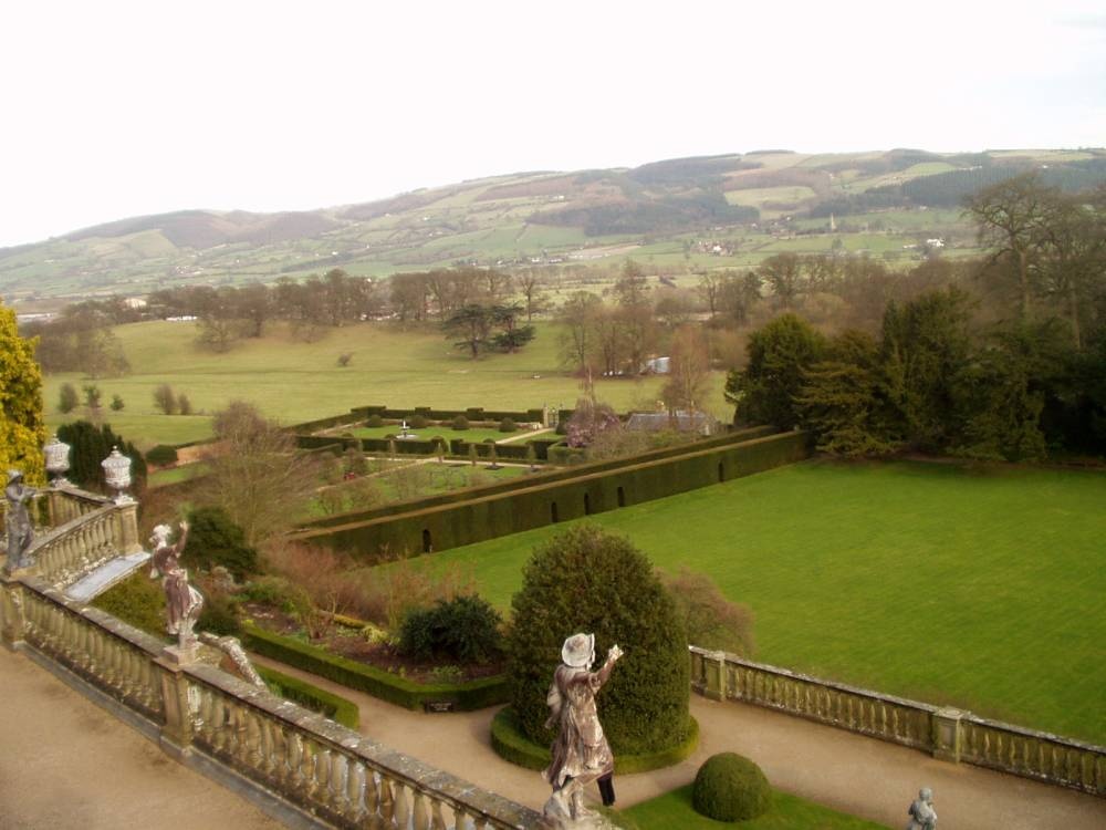 Powis Castle and Gardens, Welshpool, Wales