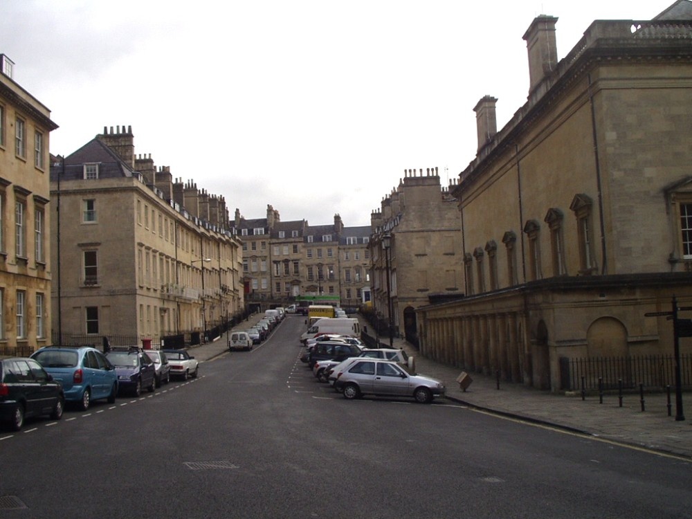 Around Bath.